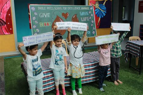 World blood donor day is celebrated every year on june 14 to thank blood donors who save lives every day. Blood Donation Day - Dhole Patil School