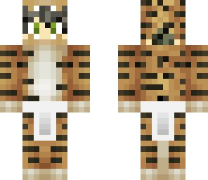 Minecraft classic es un juego multijugador en línea gratuito en el que puedes construir y jugar en tu propio mundo. Guerrero Jaguar | Minecraft Skin