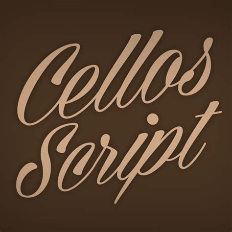 Searching for fonts that look like remsen script? Cellos Script - FontM