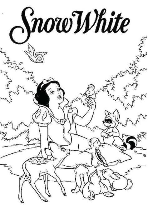 A magical collection of snow white coloring pages. Snow White Coloring Pages For Your Lovely Daughters # ...