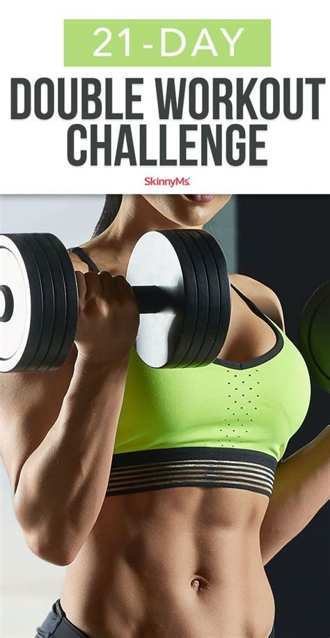 A double workout for granny. 21-Day Double Workout Challenge | Workout challenge ...