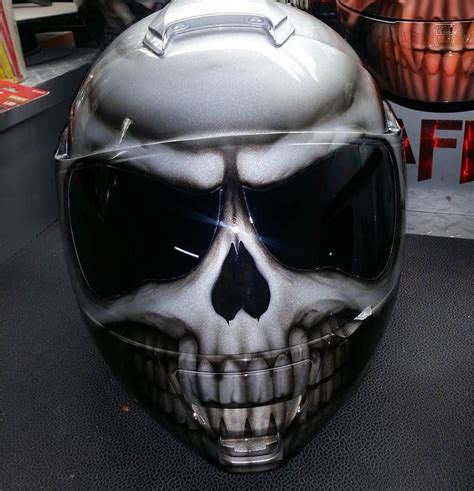 For you football helmets, baseball helmets and even motorcycle helmets. Skull Motorcycle Helmets - WARNING; Not all Skulls are ...