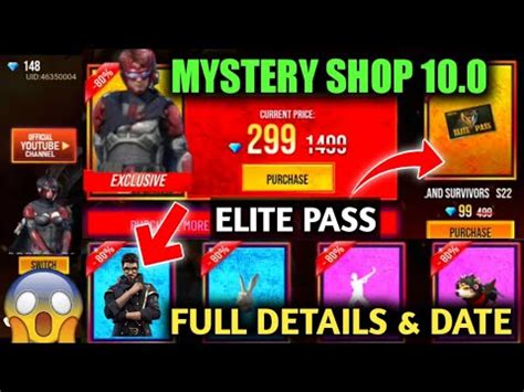 Free fire new mystery shop 8.0 is finally here and can we get 99% off from this?? MYSTERY SHOP 10.0 FULL DETAILS | MYSTERY SHOP 10.0 FREE ...