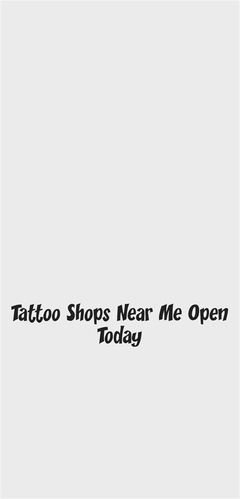 Please enter your address, city, state or zip code, so that we can display the businesses near you. Tattoo Shops Near Me Open Today | Face piercings, Tattoo ...