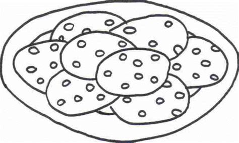 Christmas cookies in the typical christmas pastries there are typical sweets of each country and region. Printable Cookies Coloring Sheet