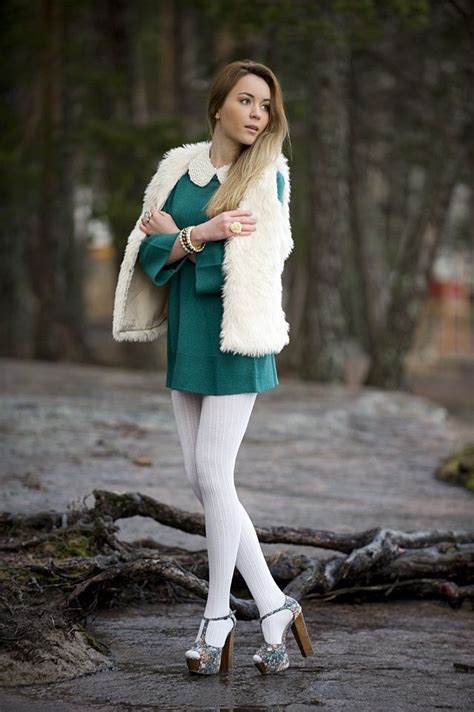 Watch pigtails and pink pantyhose online on youporn.com. Stylish Yet Warm Vests for Women | White tights, Fashion ...