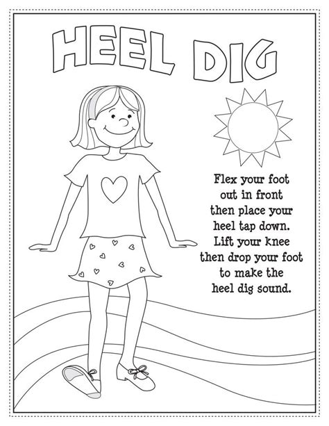 Color dancer coloring page yourself and with your kids. Dance Coloring Pages | Dance coloring pages, Toddler dance ...