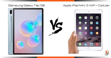 Looking for apple ipad ? Compare Samsung Galaxy Tab S6 vs Apple iPad Mini 3 WiFi ...