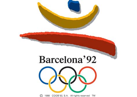 Ariel suárez sigue firme con su postura y volvió a remar en el río. Logotipo de los Juegos Olímpicos de Barcelona 1992 ...