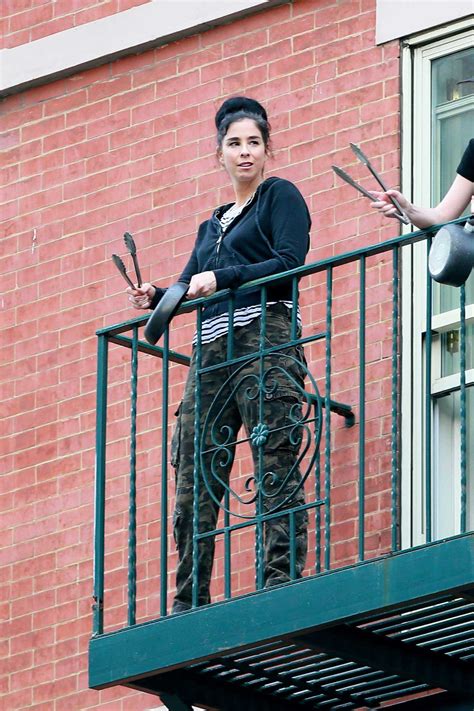 Sarah silverman is honored with a star on the hollywood walk of fame #сильверман #sarah #silverman #sarahsilverman #сарасильверман #hollywood. Sarah Silverman in a Blue Cardigan Cheers for Essential ...