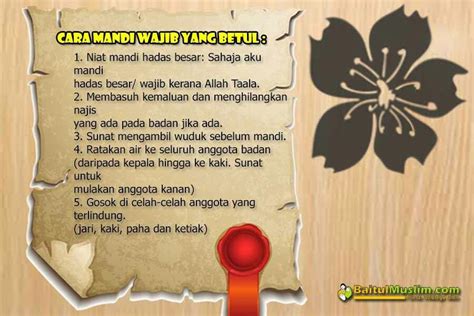 Mahbib dalam niat, cara, dan adab mandi wajib atau mandi junub menjelaskan, yang disebut junub adalah ketika seseorang mengalami salah satu dari dua hal. Cara mandi wajib yang betul | Sunat, Mandi, Agama