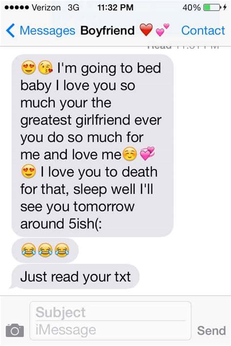 I think we should be boyfriend and girlfriend. Cute Quotes for Your Boyfriend to Make Him Smile Over text ...
