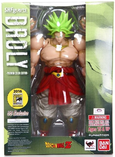 Because of its lightness, a sh figuarts can also be used with stage act 4 transparent display stands (also from bandai tamashii nations). Broly SDCC 2016 - S.H. Figuarts - figurine BAN17112 S.H. Figuarts Dragonball