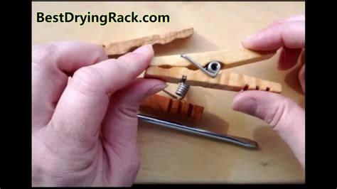 Sometimes when your cutting hair the blade sometimes might then reassemble the blades back together, and check if they cut better. Clothespin Repair - How to put one back together again ...