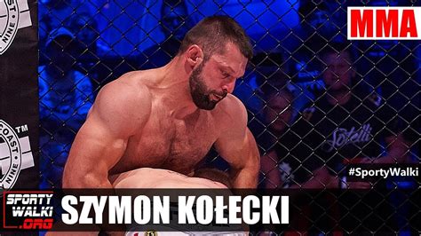 Kolejne zwycięstwo odniósł też szymon kołecki. Szymon Kołecki: Im Pudzianowski więcej waży, tym lepiej ...