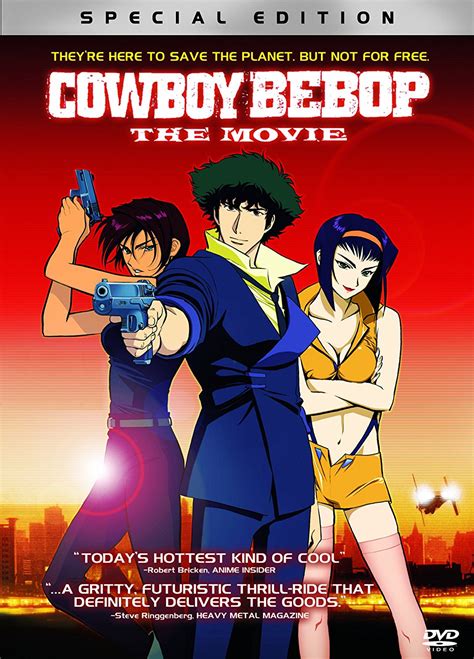 If you're not familiar with cowboy bebop, let me explain. Sushi POP: Cowboy Bebop - O Filme