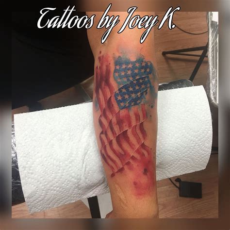 Colombian flag with grunge texture. American flag watercolor tattoo murrica | American flag ...