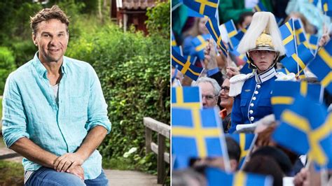 Folkdansare firar nationaldagen den 6 juni. Anders Lundin om att förklara nationaldagen i "Allt för ...