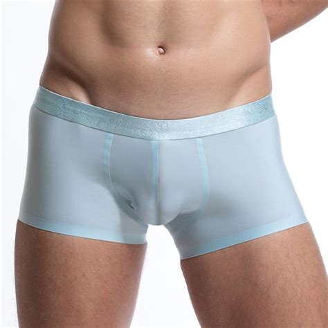 Usually when you wear tight clothes. Calvin Klein Men's Microfiber Modal Lycra Trunks