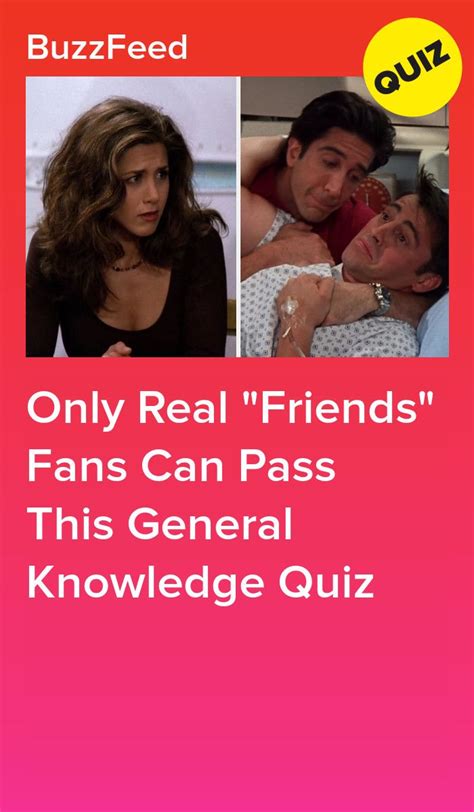 This quiz has one question about every named, recurring character on friends , including the six leads. Can You Actually Pass This "Friends" Random Knowledge Quiz? | Friends quizzes tv show, Friend ...