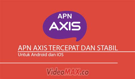 Check spelling or type a new query. APN Axis 4G LTE Tercepat dan Stabil Terbaru 2019