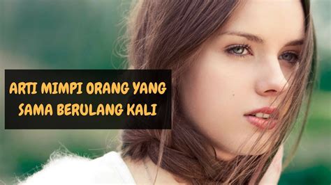 Arti mimpi menikah dengan seseorang yang anda sukai. Ini Artinya Jika Kamu Mimpi Orang yang Sama Berulang Kali ...