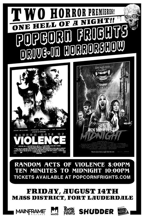 2021 us theatrical release schedule. Popcorn Frights 2020 Drive-In Horrorshow: TEN MINUTES TO ...
