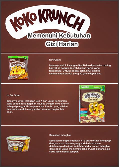 With every bowlful of koko krunch filled with chocolatey tastiness and the power of wholegrain and essential nutrients, every morning becomes a truly positive start. Iklan Advertorial - My Profile