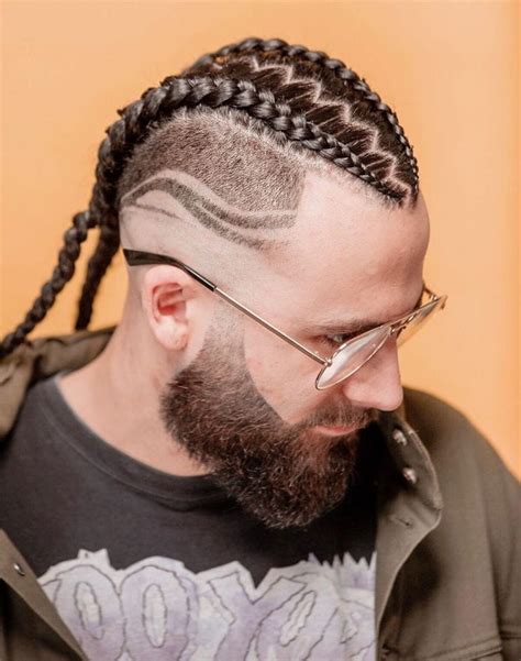 Fade cut & braids for men. 83 Box Braids Hairstyles For Men 2020 | Hairmanstyles