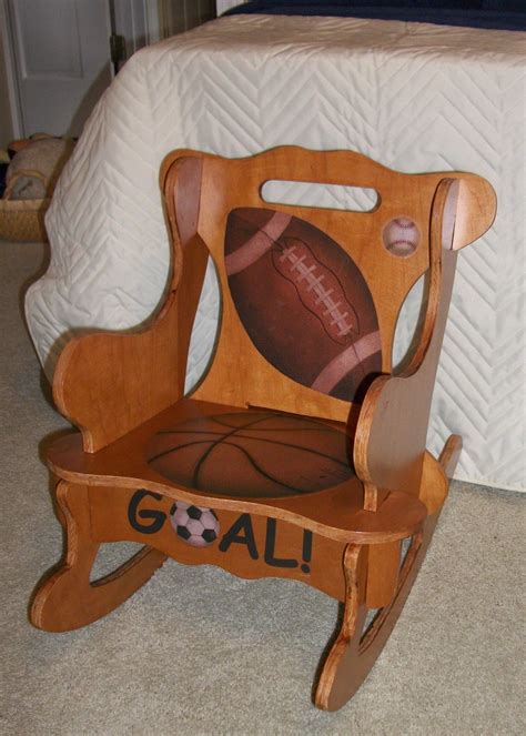 So lets add a rocking chair to the mix, shall we? Pin by Michelle Coley on Things we've made! | Kids rocking ...