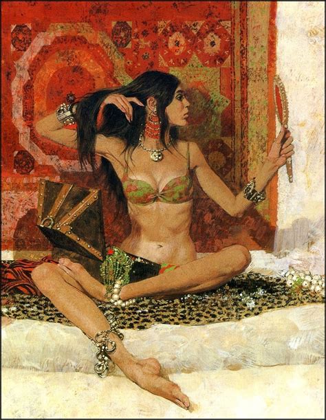He was the creator and host of the joy of painting , an instructional television program that aired from 1983 to 1994 on pbs in the united states, canada, latin america, and europe. Robert McGinnis, 1926 ~ American illustrator | Tutt'Art ...