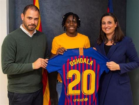 She equalled the record of fellow nigerian perpetua nkwocha. Super Falcons star, Asisat Oshoala joins FC Barcelona ...