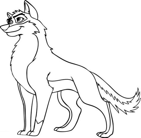 Not approved by or associated with joey drew studios inc. Animation Wolf Coloring Page - Download & Print Online ...