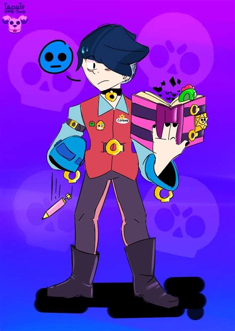 Edgar is a teenager who works in a gift shop with colette. Top 50 Art and Images Edgar Brawl Stars | WONDER DAY