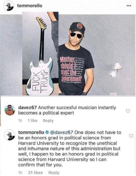 Couldn't find any articles about tom morello and rand paul. This classic Tom Morello takedown just went viral all over ...