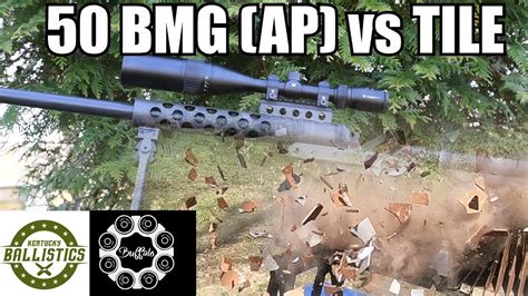 The goal of this study is to investigate the effectiveness of composite metal foam (cmf) armors against 0.50 caliber ballistic threats. 50 BMG Armor Piercing vs Ceramic Tile - The Reloaders Network