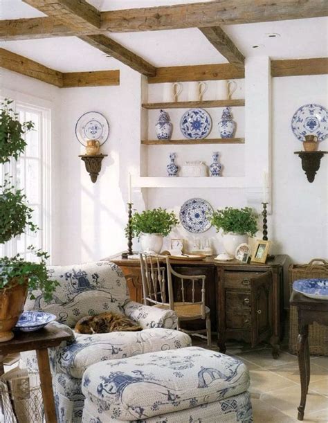 Caixa provencal amor em flor: 30 Cozy French Decor Living Room Ideas 23 in 2020 | French ...