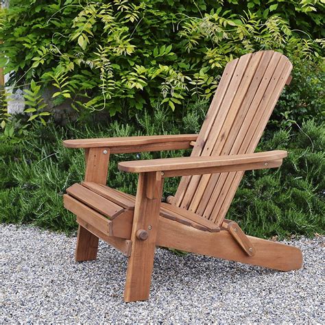 Wenn du die gestelle nass abwischst, solltest zum modernen stil passen schlichte und geradlinige möbel sowie relaxsessel aus schwarzem leder und mit einem verchromten. Adirondack Klappstuhl aus Acacia Laubholz - hervorragende ...