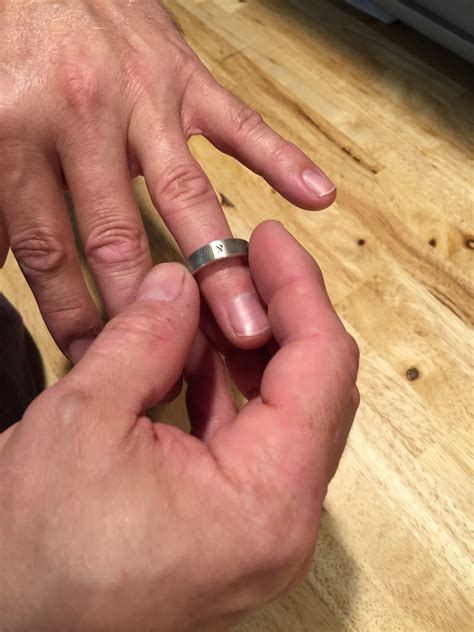 There are specialized tools available that can help you to determine your ring size known as ring sizers. How do I determine my ring size? - Brent&Jess Fingerprint ...