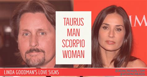 They take their commitment seriously. Taurus Man and Scorpio Woman Love Compatibility - Linda ...