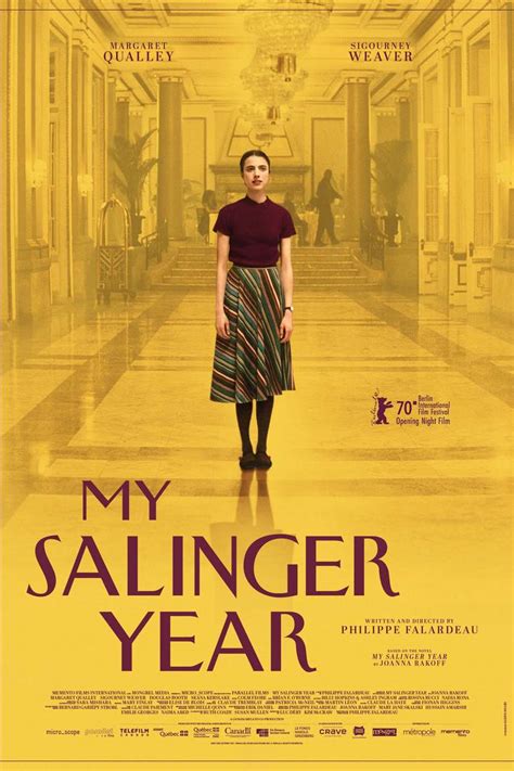 With margaret qualley, sigourney weaver, douglas booth, seána kerslake. My Salinger Year DVD Release Date