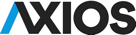 The logo for axios since 2020. Frontpage - NewsGuard
