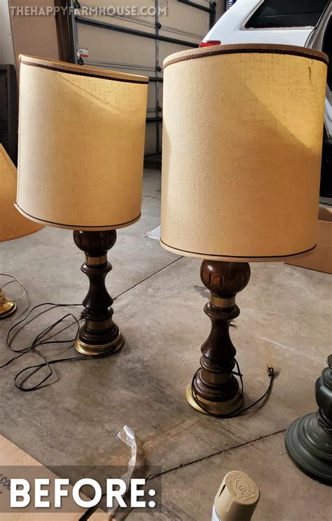 Thoughtful interior lighting & lamp part supplies. Annie Sloan Chalk Paint Farmhouse Lamp Makeover - The ...