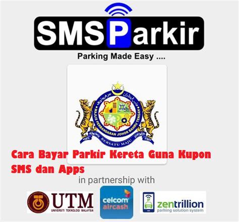 Kalau dengan cek, kena tunggu cek clear walaupun daripada bank. Cara Bayar Parkir Kereta Guna Kupon SMS dan Apps - Shainginfoz