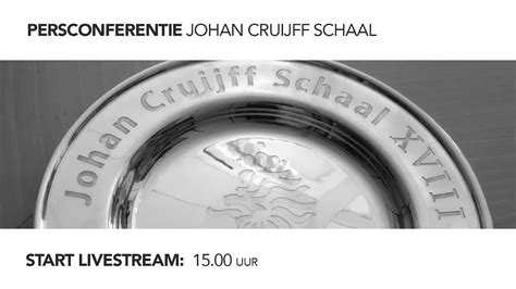 All results & football scores (netherlands) every day of the year! Persconferentie Johan Cruijff Schaal 2013 - YouTube