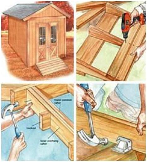 Going for diy or do it yourself options is far more advantageous because it will help you save a big amount of cash, it will. 8x12 All Purpose Shed Plans - Free plans material list and step-by-step building instructions ...