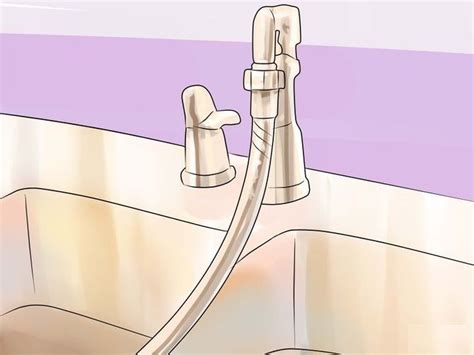 If your faucet has seen disconnect the line that connects the hose to the faucet, if your sink has one. Pin on General Information