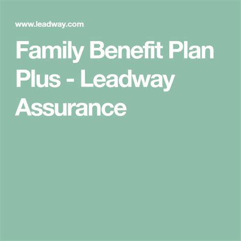Maternity insurance is an insurance product that covers expenses related to childbirth up to a certain limit. Family Benefit Plan Plus - Leadway Assurance | How to plan, Benefit, Health