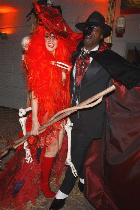 While there's no definitive answer on what exactly she went as, it's believed to be inspired by the likes of gothic novel frankenstein and the alien movie species. Heidi Klum Craziest Halloween Costumes from 2000 to 2019 ...