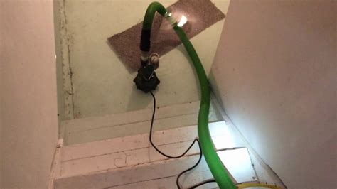 On december 12, 2020 by amik. Setting up a Pump in a Basement with 1 Foot of Water - YouTube